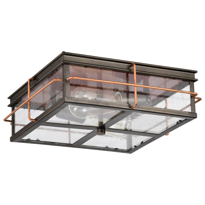 Nuvo Lighting - 60-5834 - Two Light Flush Mount - Howell - Bronze / Copper