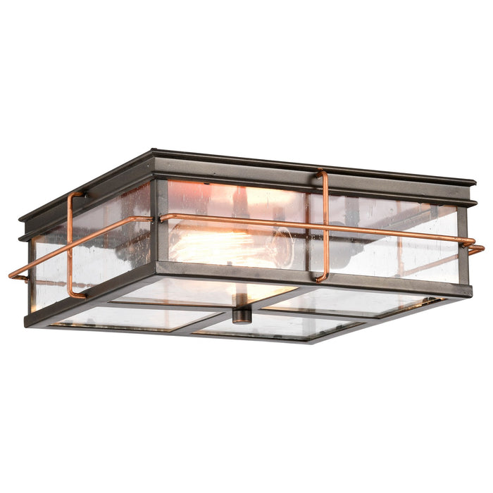 Nuvo Lighting - 60-5834 - Two Light Flush Mount - Howell - Bronze / Copper