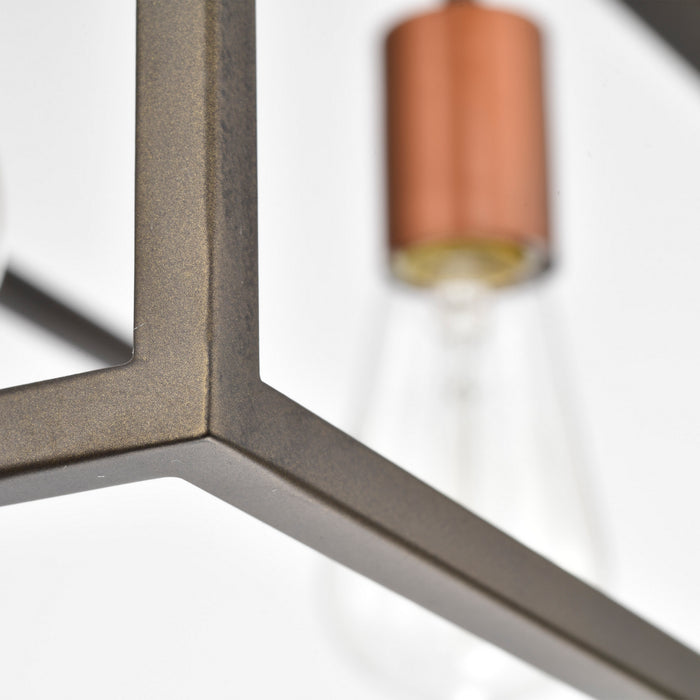 Nuvo Lighting - 60-5854 - Four Light Island Pendant - Lake - Forest Bronze / Copper