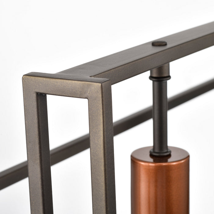 Nuvo Lighting - 60-5854 - Four Light Island Pendant - Lake - Forest Bronze / Copper