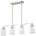 Nuvo Lighting - 60-5875 - Four Light Trestle - Laguna - Brushed Nickel