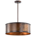 Nuvo Lighting - 60-5894 - Four Light Pendant - Kettle - Weathered Brass
