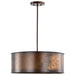 Nuvo Lighting - 60-5894 - Four Light Pendant - Kettle - Weathered Brass