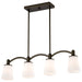 Nuvo Lighting - 60-5975 - Four Light Trestle - Laguna - Forest Bronze