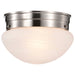 Nuvo Lighting - SF76-671 - One Light Flush Mount - Brushed Nickel