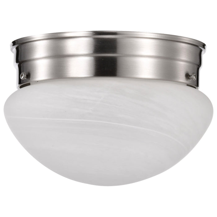 Nuvo Lighting - SF76-671 - One Light Flush Mount - Brushed Nickel