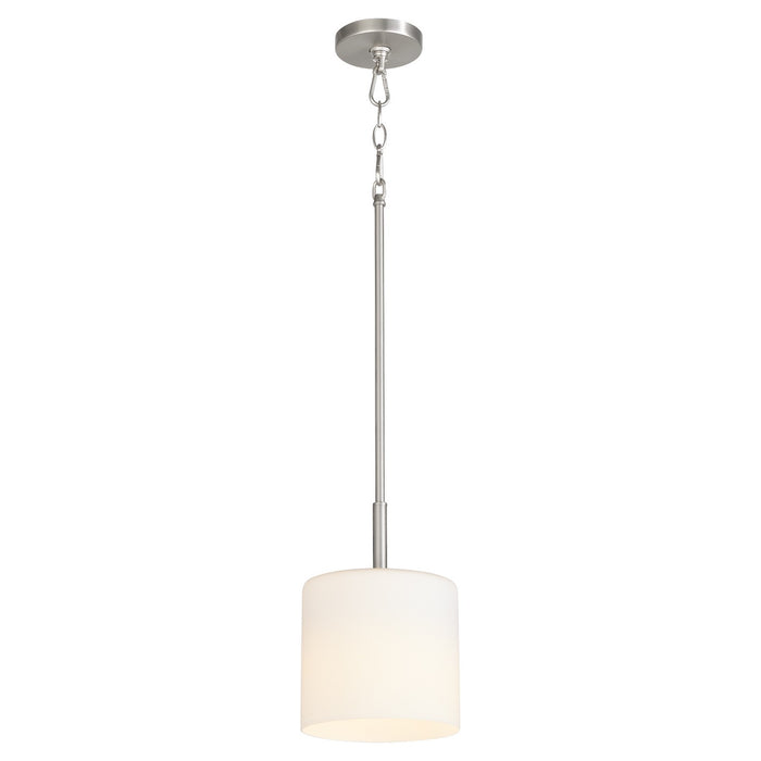 Quorum - 3307-65 - One Light Pendant - Rutherford - Satin Nickel