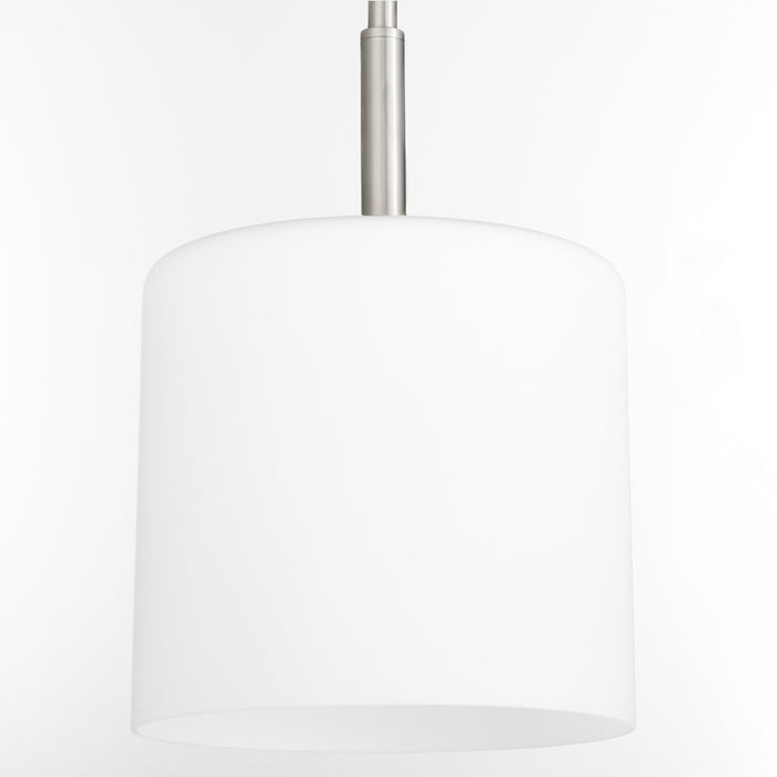 Quorum - 3307-65 - One Light Pendant - Rutherford - Satin Nickel