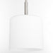 Quorum - 3307-65 - One Light Pendant - Rutherford - Satin Nickel