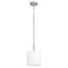 Quorum - 3307-65 - One Light Pendant - Rutherford - Satin Nickel