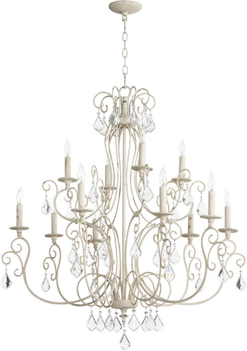 Ariel 12 Light Chandelier Persian White