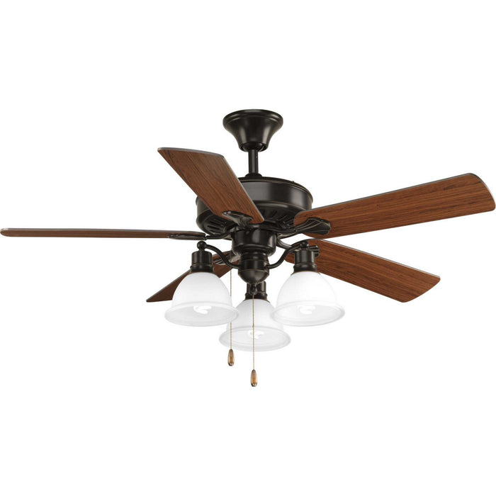Progress Lighting - P2503-20 - 52" Ceiling Fan - AirPro Performance - Antique Bronze