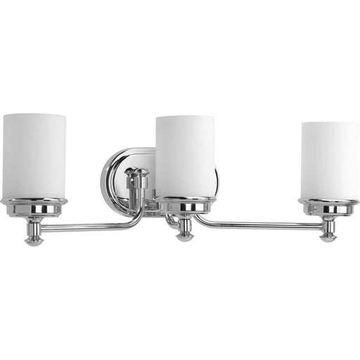 Glide Three Light Bath Polished Chrome