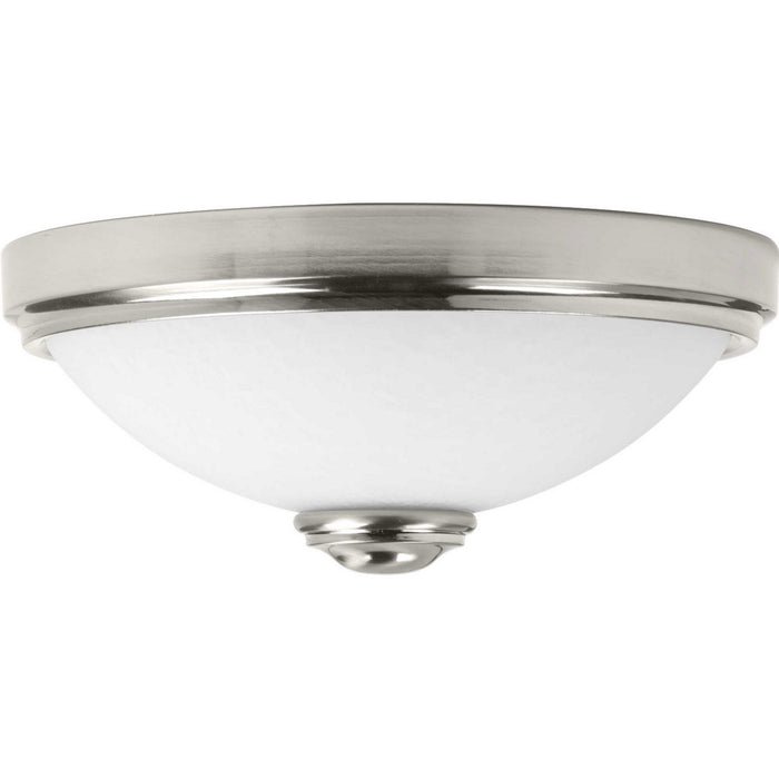 Progress Lighting - P350005-009-30 - LED Flush Mount - Led Linen - Brushed Nickel