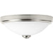 Progress Lighting - P350007-009-30 - LED Flush Mount - LED Linen - Brushed Nickel