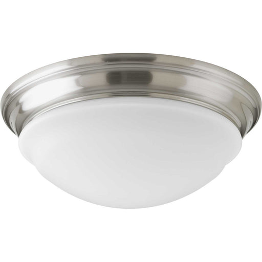 Led Flush - Soft Dome LED Flush Mount Brushed Nickel