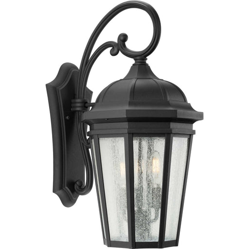 Progress Lighting - P560016-031 - Three Light Large Wall Lantern - Verdae - Black