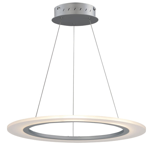 Saturn II LED LED Pendant Matte Silver