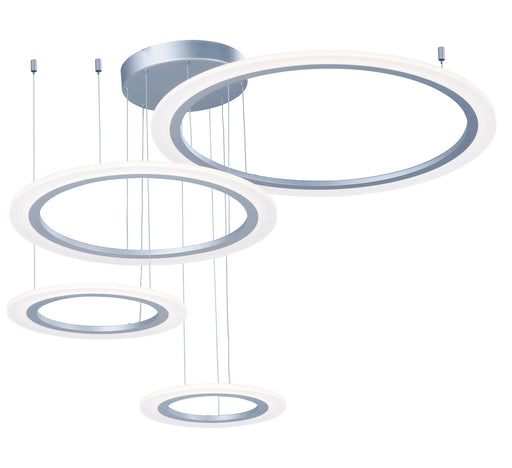 Saturn II LED LED Pendant Matte Silver