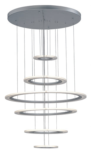 Saturn II LED LED Pendant Matte Silver