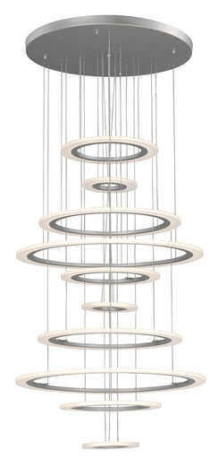 Saturn II LED LED Pendant Matte Silver