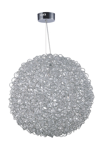 Dazed LED Pendant Polished Chrome