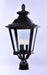 Maxim - 1131CLBZ - Three Light Outdoor Pole/Post Lantern - Knoxville - Bronze