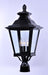 Maxim - 1131CLBZ - Three Light Outdoor Pole/Post Lantern - Knoxville - Bronze