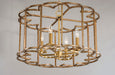 Maxim - 24736BZF - Four Light Chandelier - Helix - Bronze Fusion