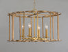 Maxim - 24736BZF - Four Light Chandelier - Helix - Bronze Fusion