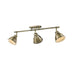 Golden - 3602-3SF AB-AB - Three Light Semi-Flush Mount - Duncan - Aged Brass