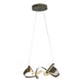 Hubbardton Forge - 139833-LED-STND-07 - LED Pendant - Zephyr - Dark Smoke