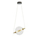 Hubbardton Forge - 161305-SKT-STND-31-YT0517 - LED Pendant - Otto - Black with Brass Accents