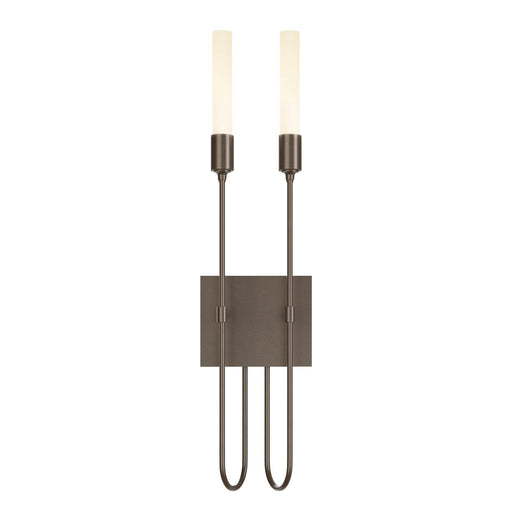 Hubbardton Forge - 203053-SKT-05 - Two Light Wall Sconce - Lisse - Bronze