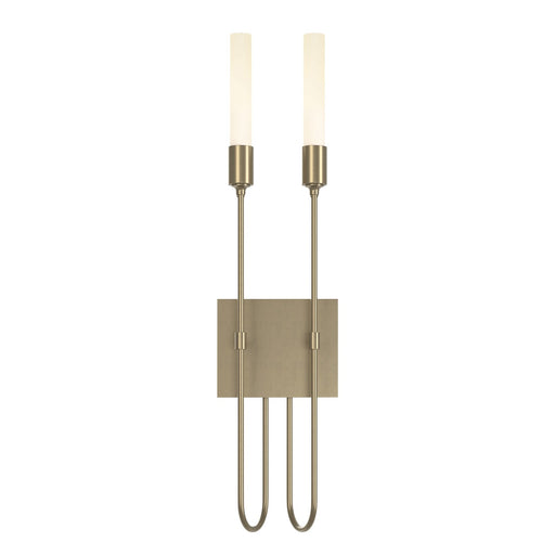 Lisse Two Light Wall Sconce Soft Gold