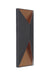 Craftmade - Z3412-TBSB-LED - LED Outdoor Pocket Sconce - Peak - Textured Black / Satin Brass