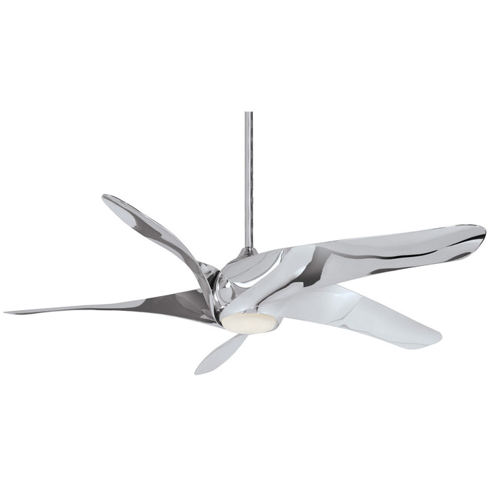 Minka Aire - F905L-LN - 62"Ceiling Fan - Artemis XL5 LED - Liquid Nickel