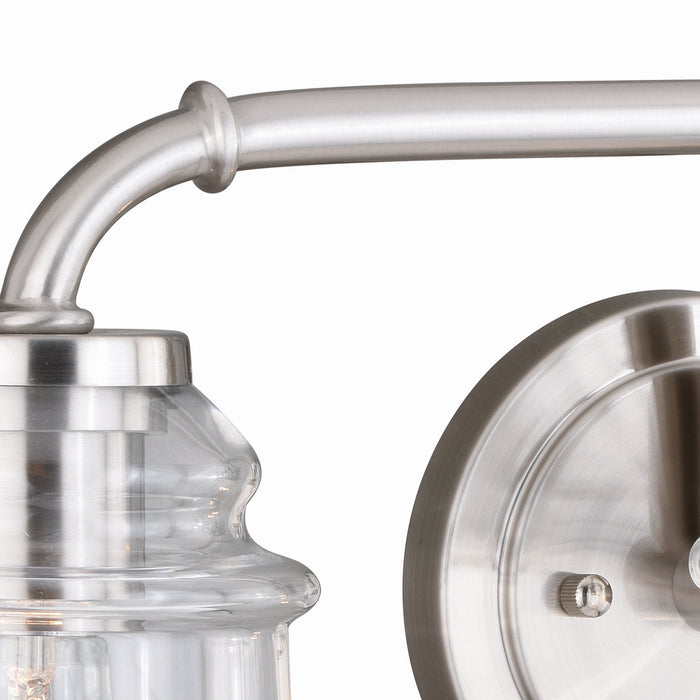 Vaxcel - W0241 - Three Light Vanity - Toledo - Satin Nickel