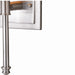 Vaxcel - W0247 - One Light Vanity - Ritz - Satin Nickel