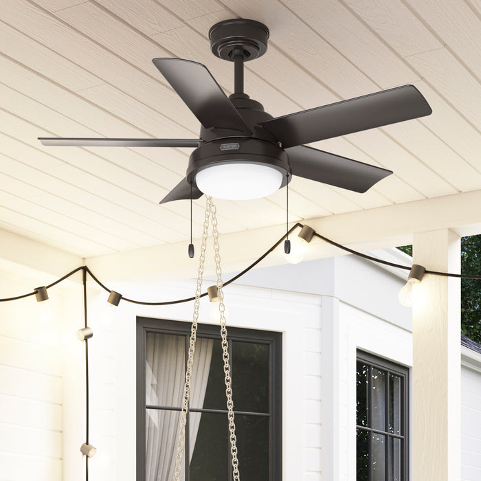 Seawall 44"Ceiling Fan-Fans-Hunter-Lighting Design Store