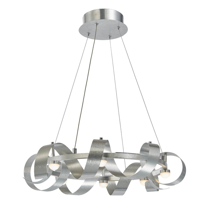 Artcraft - AC7210BA - LED Chandelier - Rolling Hills - Brushed Aluminum