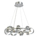 Artcraft - AC7210BA - LED Chandelier - Rolling Hills - Brushed Aluminum