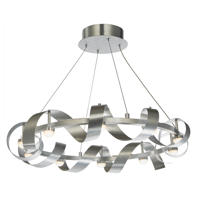 Artcraft - AC7211BA - LED Chandelier - Rolling Hills - Brushed Aluminum