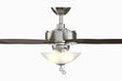 Fanimation - FP6285BBN - 52 Inches Ceiling Fan - Aire Deluxe - Brushed Nickel