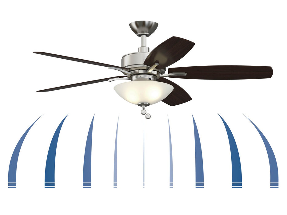 Fanimation - FP6285BBN - 52 Inches Ceiling Fan - Aire Deluxe - Brushed Nickel