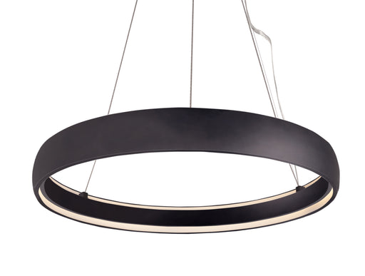 Halo LED Pendant Black