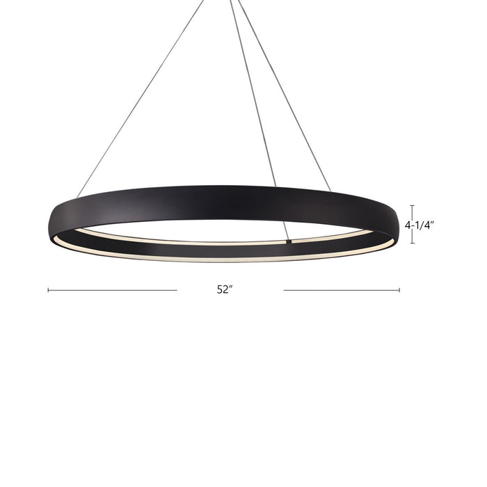 Kuzco Lighting - PD22753-BK - LED Pendant - Halo - Black