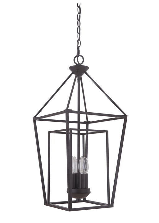 Craftmade - 45834-OB - Four Light Foyer Pendant - Hudson - Oiled Bronze