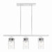 Livex Lighting - 40593-05 - Three Light Linear Chandelier - Harding - Polished Chrome