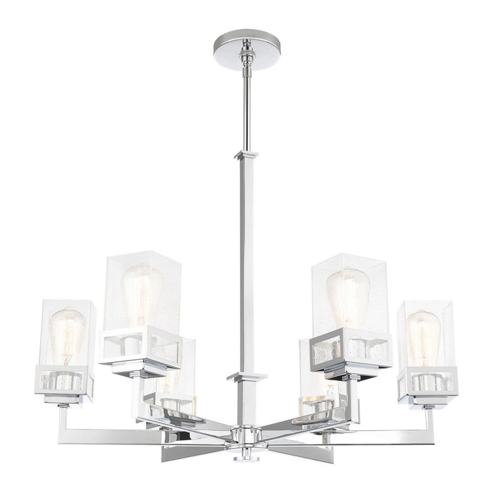 Livex Lighting - 40596-05 - Six Light Chandelier - Harding - Polished Chrome